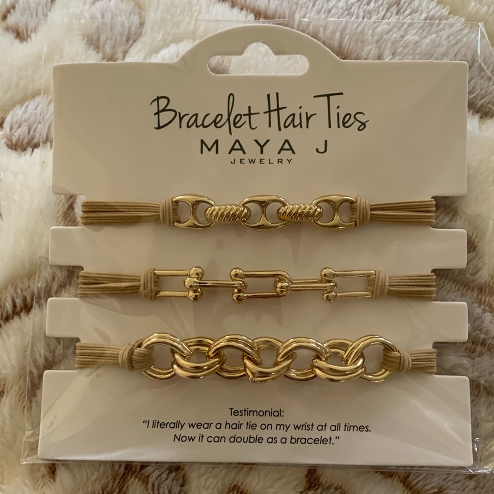 MAYA J jewelry Bracelet Hair Ties